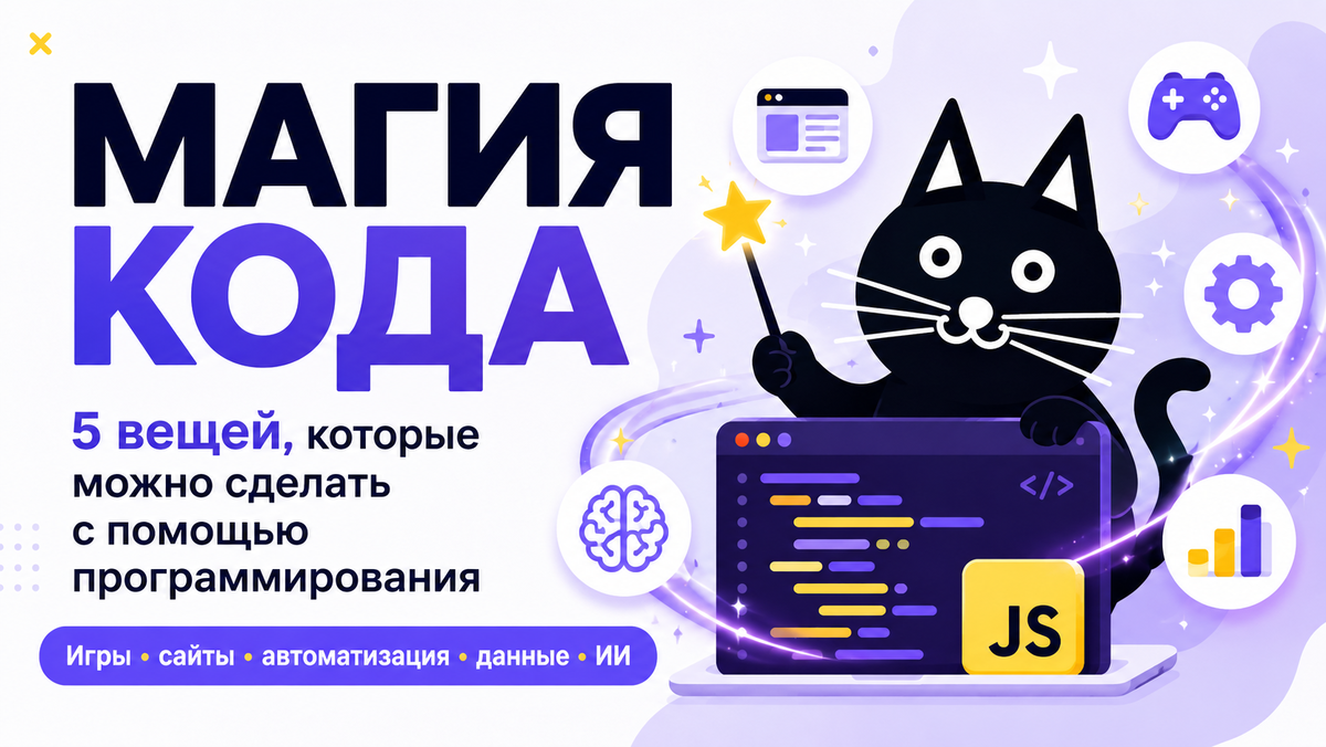 Магия кода. 5 вещей, которые можно сделать с помощью программирования